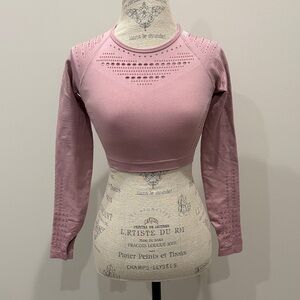 Gymshark Mauve Long Sleeve Tee